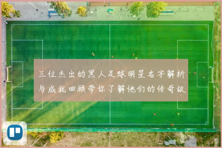 三位杰出的黑人足球明星名字解析与成就回顾带你了解他们的传奇故事
